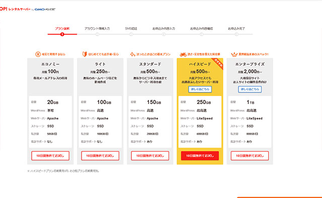 ムームードメインとロリポップ