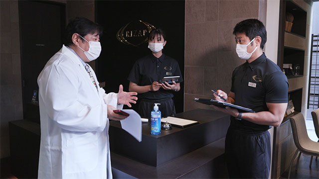 感染医からの指導